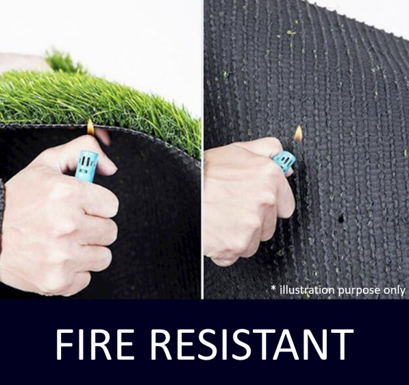 artificial grass fire resistant