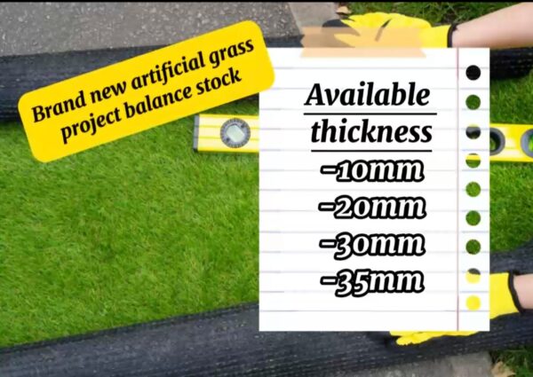 artificial grass sizes